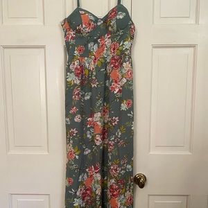 Summer Faux Corset Front Dress